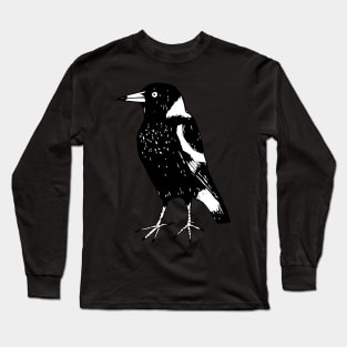 Max the Magpie - Raising funds for BirdLife Australia Long Sleeve T-Shirt